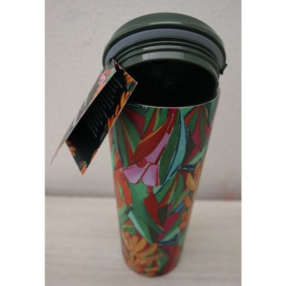 Farm Rio +Starbucks Green Banana Mix 16oz Hot Cup Tumbler Summer '25 RARE - Picture 11 of 13